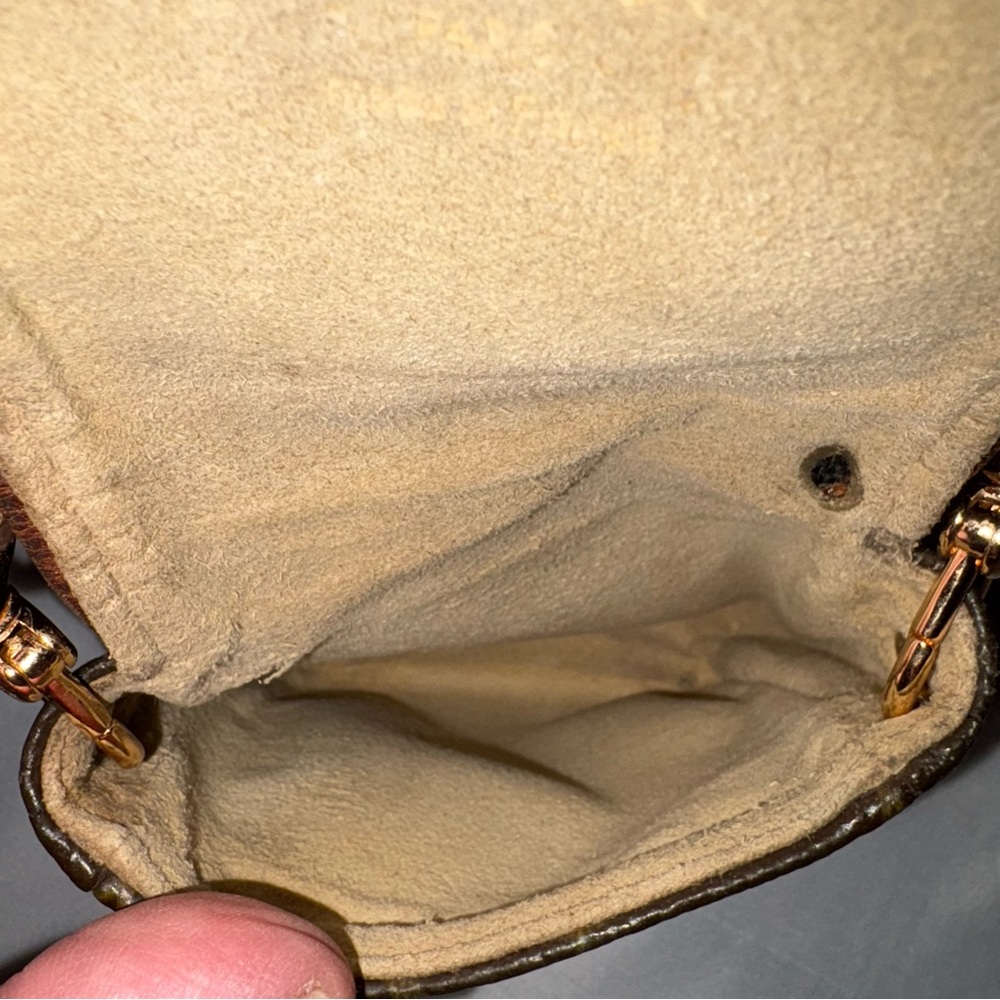 Louis Vuitton VINTAGE Mini Pouch (professionally repaired; read details) - Picture 9 of 14